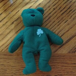 Green Plush Bear Toy